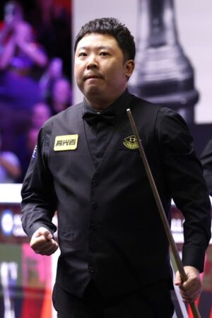 Zhang Anda hits 147 as Judd Trump and Neil Robertson fume at ‘unplayable’ table