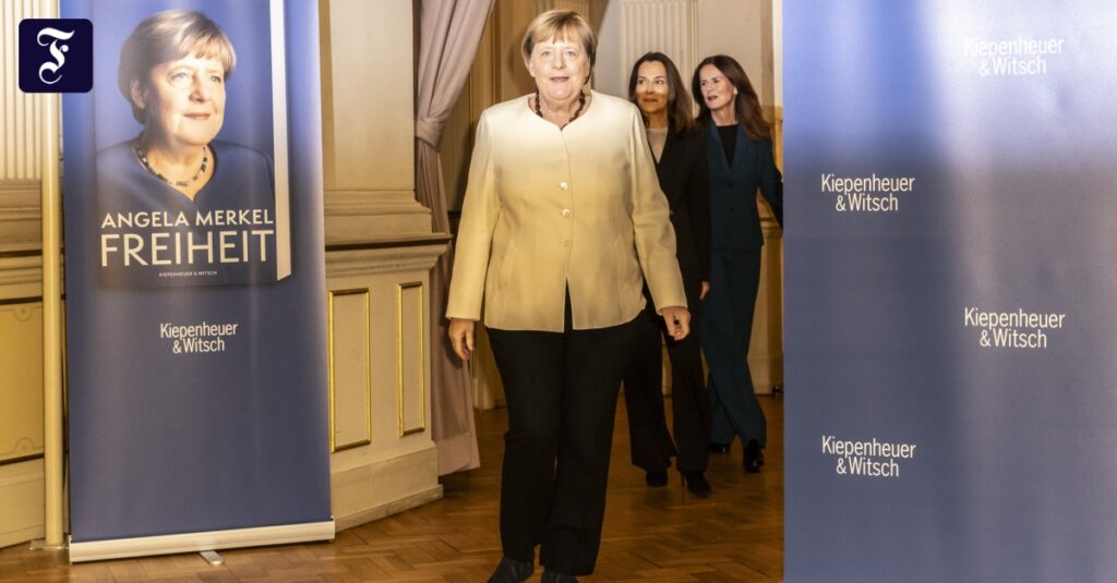 Angela Merkel im Deutschen Theater: „Man würde sagen, die hat uns belogen“