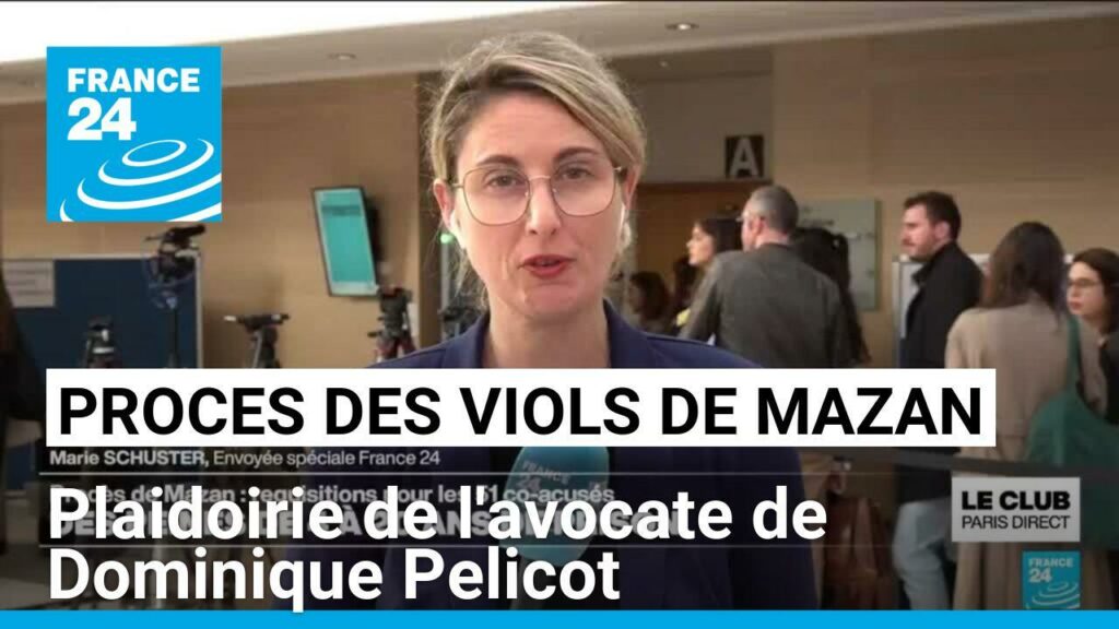 Procès des viols de Mazan : plaidoirie de l'avocate de Dominique Pelicot