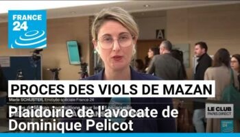 Procès des viols de Mazan : plaidoirie de l'avocate de Dominique Pelicot