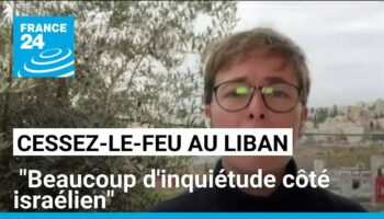 Cessez-le-feu entre Israël et le Hezbollah : "Beaucoup d'inquiétude côté israélien"