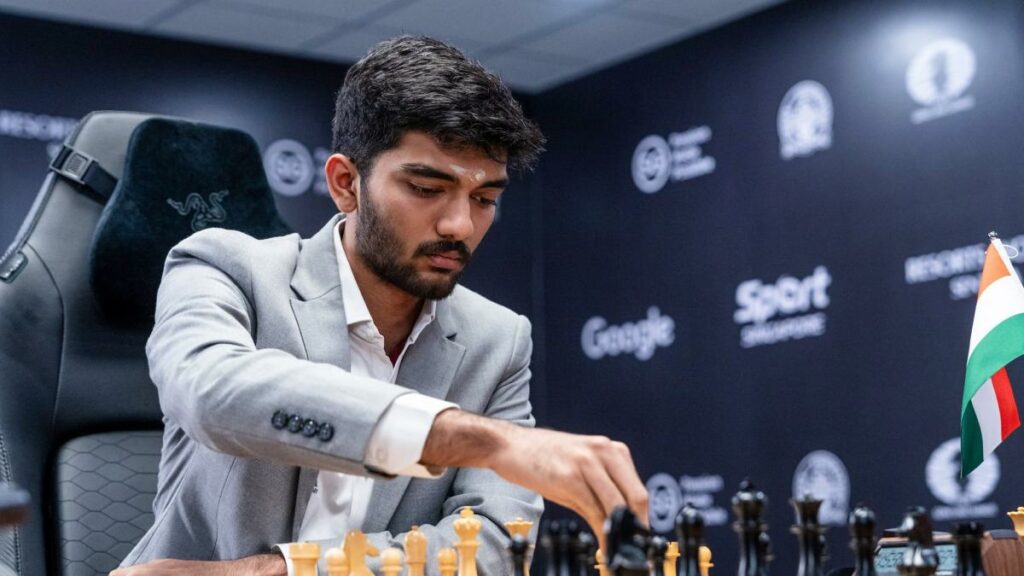 Schach-Teenager Gukesh holt ersten Sieg im Duell mit Ding Liren