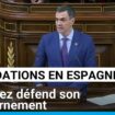 Inondations en Espagne : Sánchez défend son gouvernement