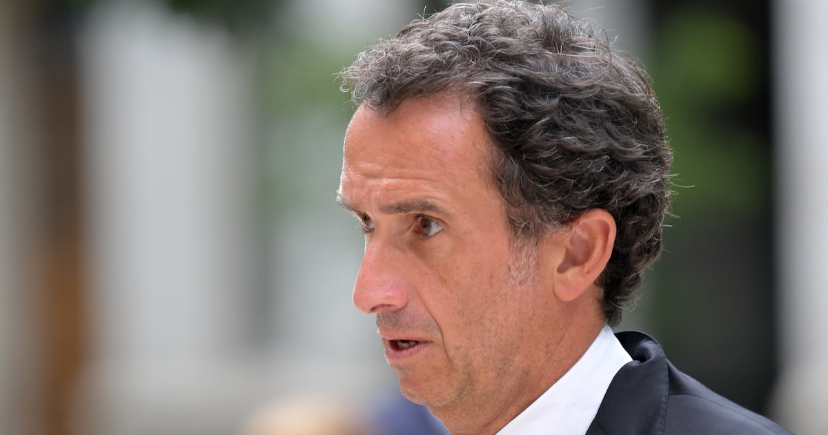 Le patron de Carrefour, Alexandre Bompard, le 23 juillet 2023 à Paris.