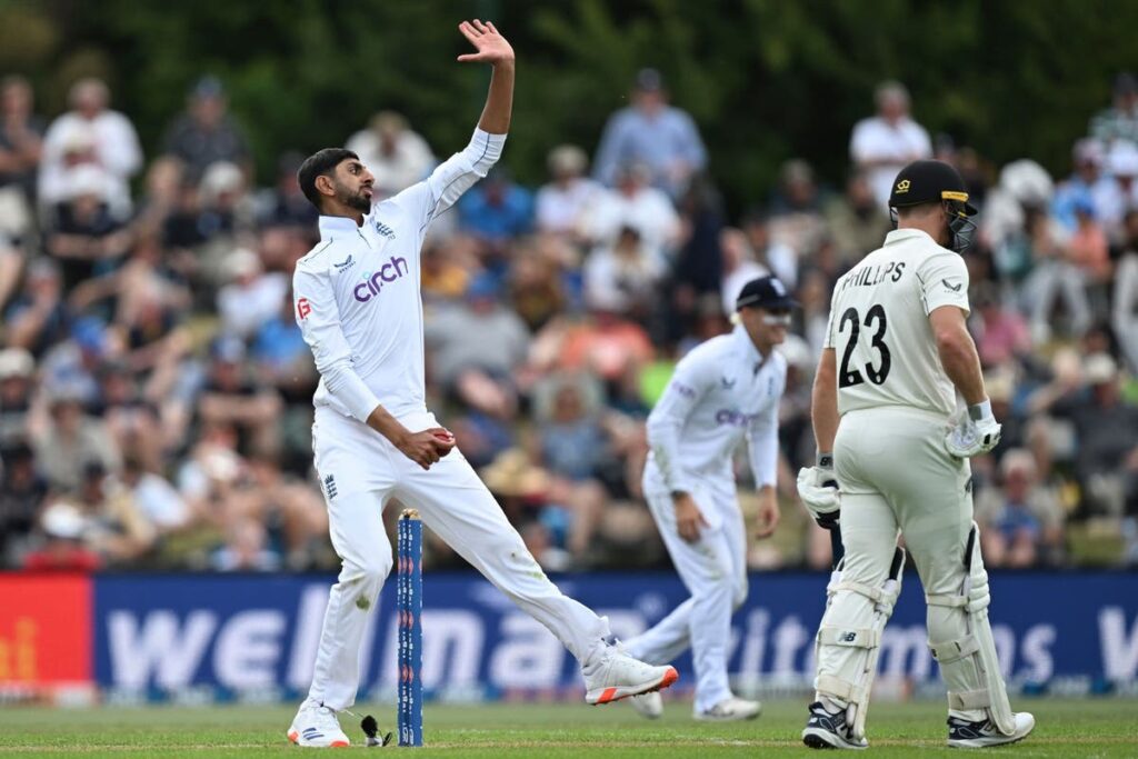 Shoaib Bashir repays England faith with four wickets