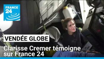 Vendée Globe 2024 : la skippeuse Clarisse Cremer témoigne sur France 24