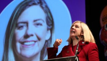 Ex-Tory minister Andrea Jenkyns defects to join Nigel Farage’s Reform UK