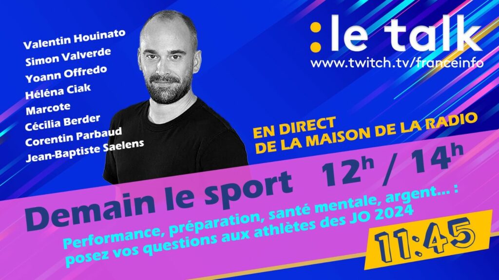 REPLAY - Le Talk - Demain le sport - Performance, préparation, santé mentale, argent… : Retrouvez le replay de l'émission !