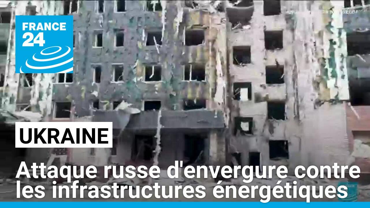 Ukraine : au moins un million d'habitants dans le noir après une attaque russe