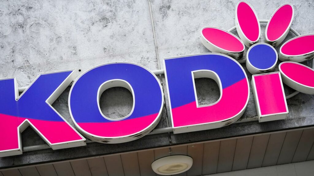 Discounter Kodi muss sich unter Schutzschirm retten