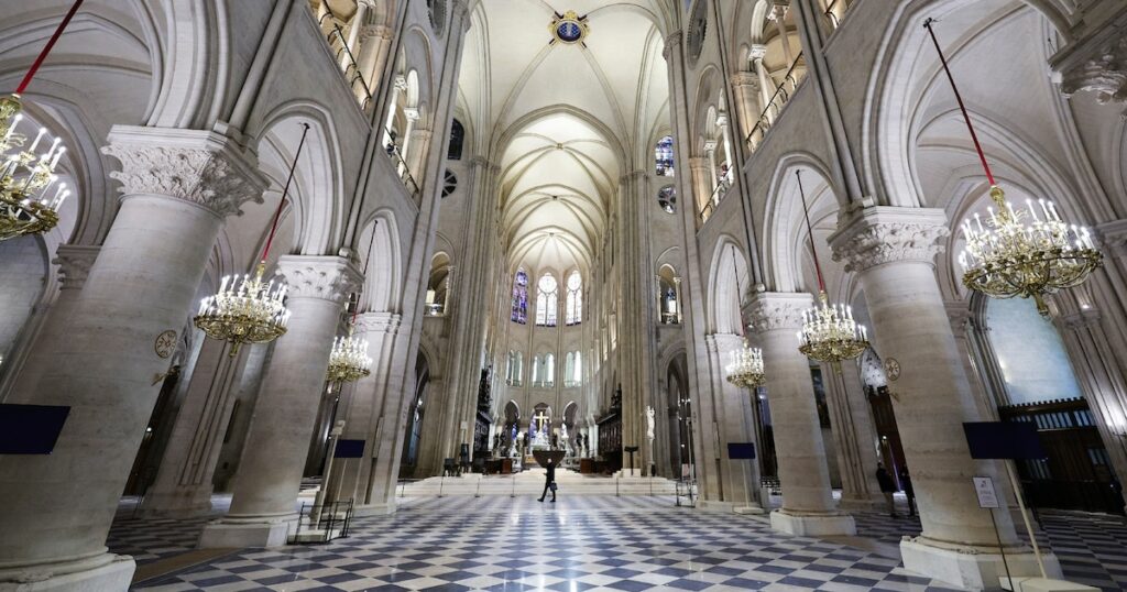 Notre-Dame de Paris le 29 novembre 2024