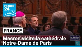 REPLAY - Emmanuel Macron visite Notre-Dame de Paris une semaine avant sa réouverture