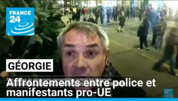 Géorgie : affrontements entre police et manifestants pro-UE