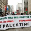 Anti-Israel protests pop up on Black Friday during International Day of Solidarity with the Palestinian People