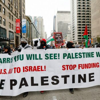 Anti-Israel protests pop up on Black Friday during International Day of Solidarity with the Palestinian People