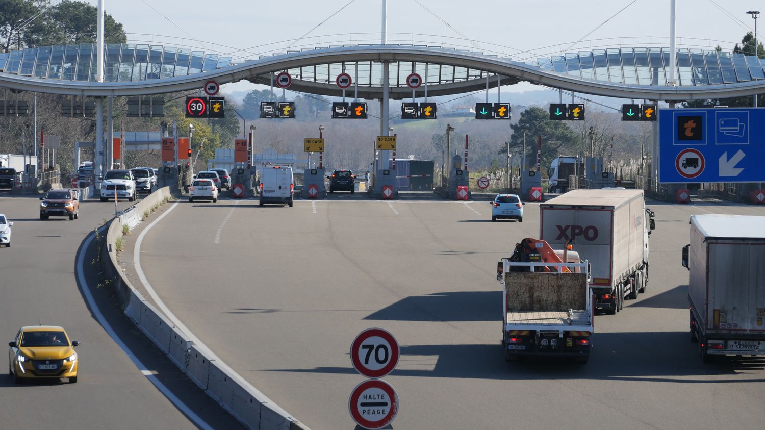 Le tarif des péages autoroutiers va augmenter de 0,92% en 2025