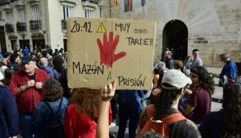 REPORTAGE. "Mazón démission !" : la tête du président de la région de Valence est toujours réclamée un mois après les inondations meurtrières