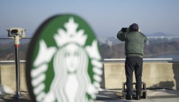 New Starbucks opens in South Korea offering customers views of North Korea