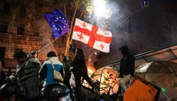 « Nous sommes l’Europe » : en Géorgie, 107 personnes interpellées lors d’une nouvelle manifestation pro-UE