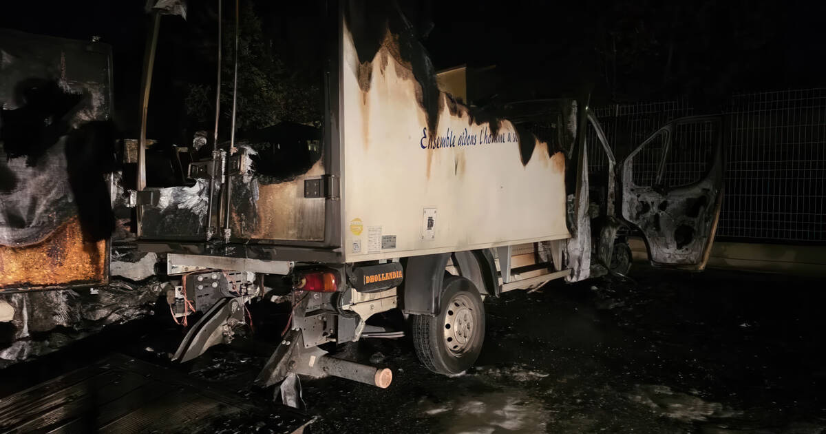 Banque alimentaire : un appel aux dons lancé après l’incendie volontaire de six camions à Nîmes