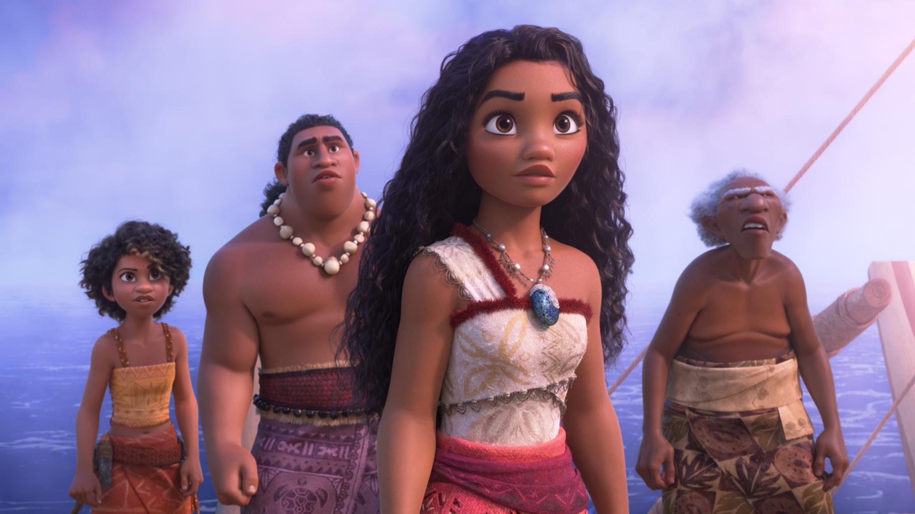 Dans « Vaiana 2 », l’héroïne Disney se montre moins téméraire mais ne part plus seule à l’aventure