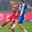 Die beiden früheren Bundesligisten Hertha BSC und der 1. FC Köln trafen in Berlin aufeinander. Foto: Soeren Stache/dpa