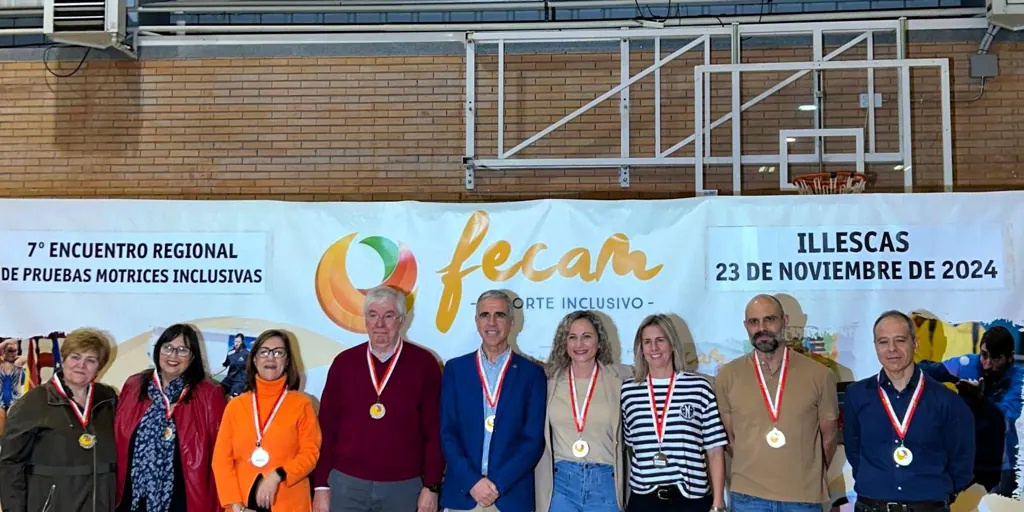 7º Encuentro Regional de Pruebas Motrices Inclusivas organizado por FECAM en Illescas