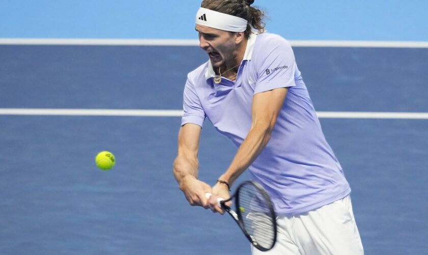 Alexander Zverev hatte in seinen ersten drei Auftritten bei den diesjährigen ATP Finals keinen Satz abgegeben. Foto: Antonio Cal