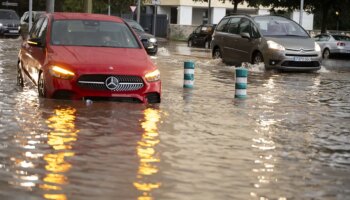 Activado hasta las 9.00 horas el aviso rojo por lluvias en Huelva