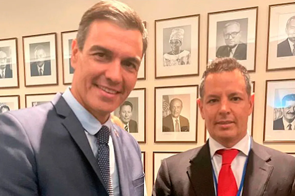 Alejandro Murat, el otro 'nexo visual' de la trama con Sánchez: de la foto en La Latina con Aldama al posado con el gobernador mexicano en la ONU