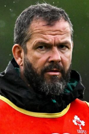 Ireland head coach Andy Farrell