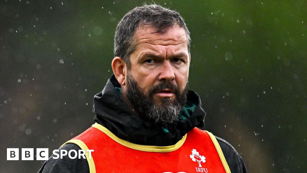 Ireland head coach Andy Farrell