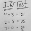 Almost nobody can solve triple maths equation brainteaser leaving Brits frustrated