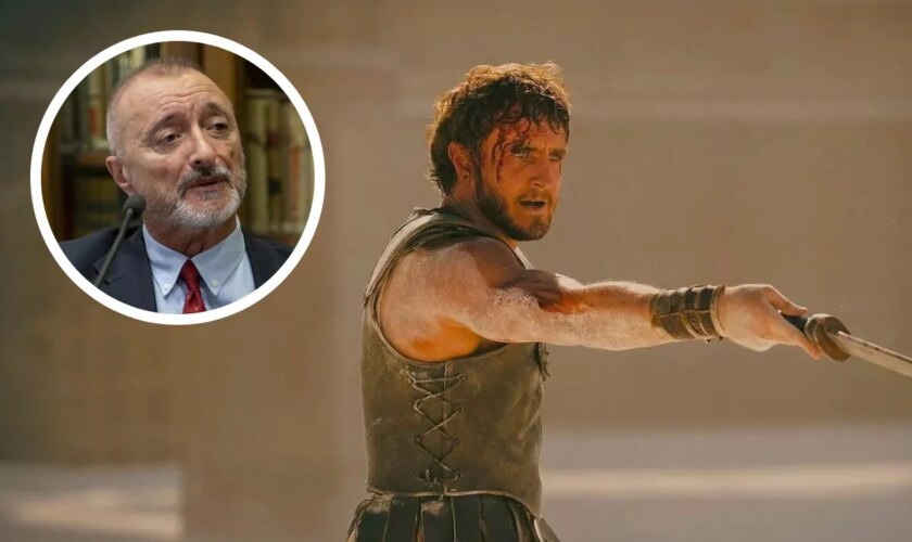 Arturo Pérez-Reverte da su opinión sobre 'Gladiator 2' tras ver la película de Ridley Scott en el cine: «La primera media hora...»