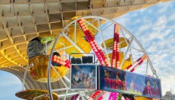 Así es 'Setalandia', el parque de atracciones que vuelve al centro de Sevilla esta Navidad