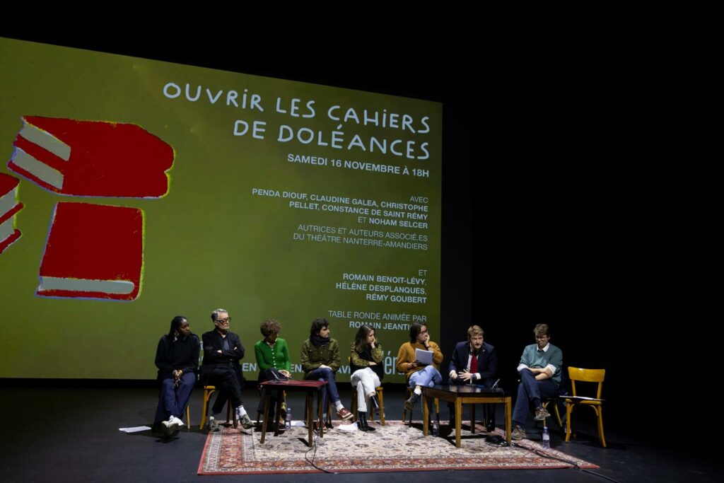 Au Théâtre des Amandiers, la seconde vie des cahiers de doléances