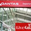 Australia news live: Qantas faces inquiry over use of airport slots; Chalmers warns ‘nobody wins from a trade war’