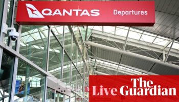 Australia news live: Qantas faces inquiry over use of airport slots; Chalmers warns ‘nobody wins from a trade war’