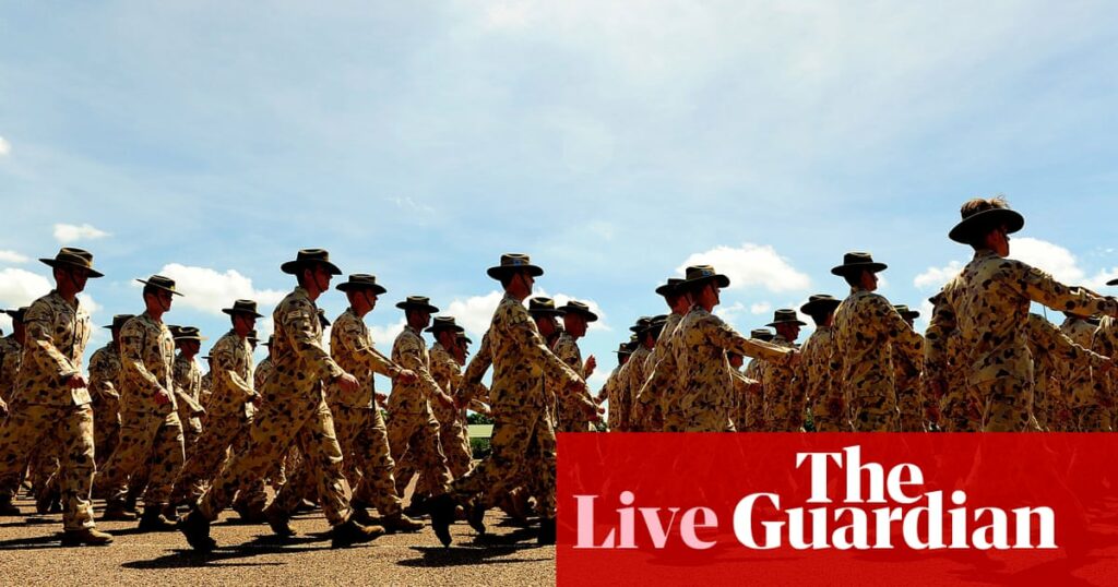 Australia politics live: cash bonuses extended to try to stop military talent drain; RBA tipped to keep rates on hold