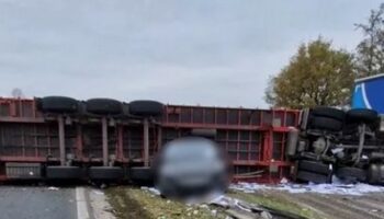 BREAKING: M6 crash: Lorry driver killed after HGV flips over in horror accident that closed motorway