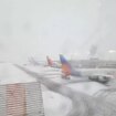 BREAKING: Newcastle Airport chaos with passengers 'stranded on flight for hours' as Storm Bert hits