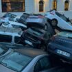 BREAKING: Spain flash floods strike AGAIN as Girona left submerged with 32 cars floating down street