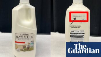 Bird flu detected in raw milk sold in California as fears rise of virus spreading