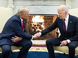 Body language expert decodes Donald Trump and Joe Biden's 'signs of respect' during White House meeting