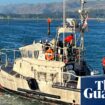 California officials suspend search for four missing boaters