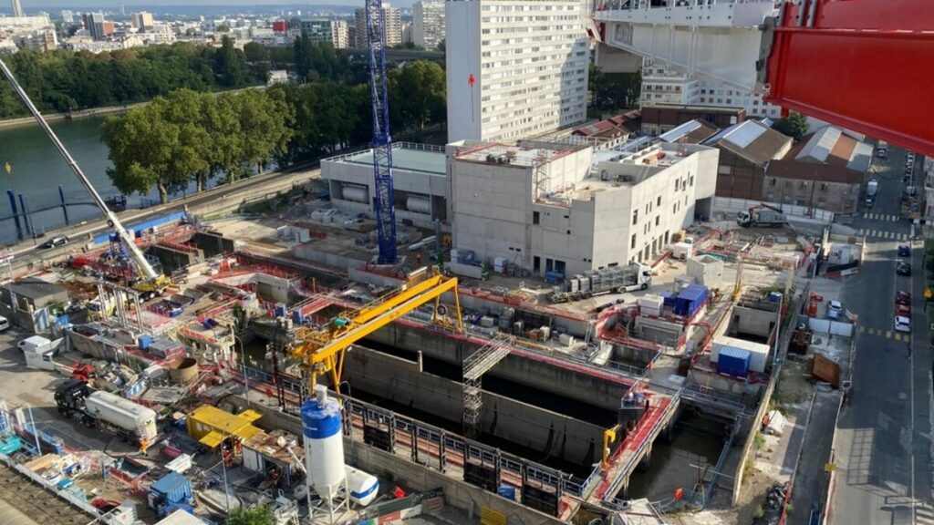 Chantier pharaonique de l’usine des eaux usées de Paris : 10 ans après, on creuse encore à Clichy