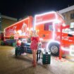 Coca-Cola Christmas truck arrives in London as it begins iconic festive tour of UK