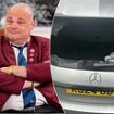 Comedian Al Murray reveals yobs have stolen his famous Pub Landlord costume after smashing into his car boot