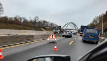 Croix de Gasperich: Un accident paralyse l'A3 ce vendredi matin