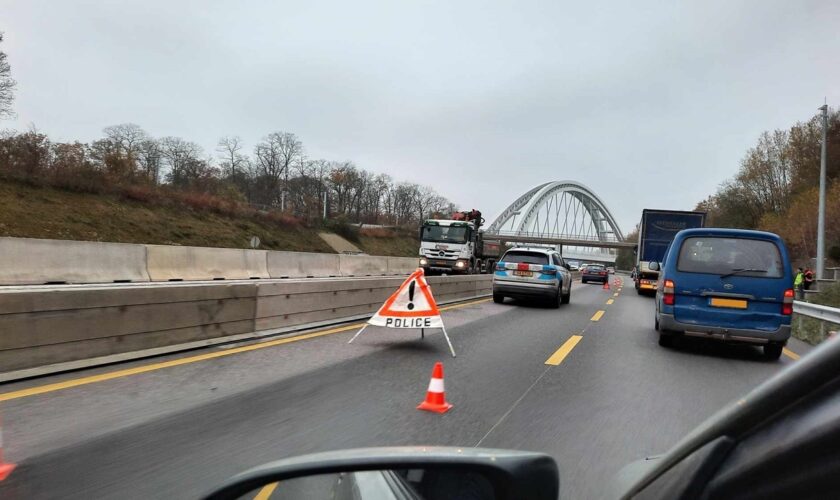 Croix de Gasperich: Un accident paralyse l'A3 ce vendredi matin